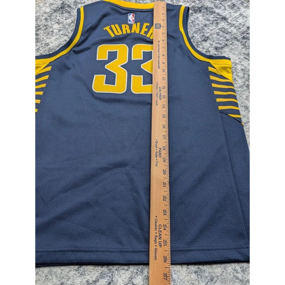 Nike Dri-Fit Indiana Pacers Myles Turner Boy's Size Large 14/16  Jersey